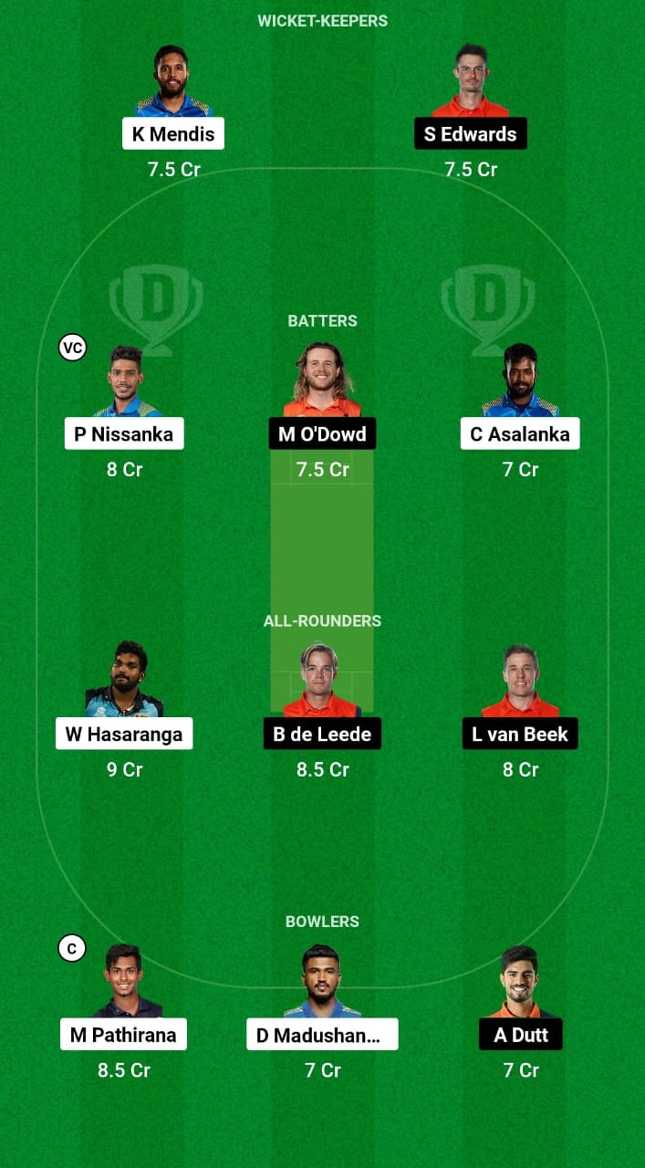 SL vs NED Dream11 Prediction 
