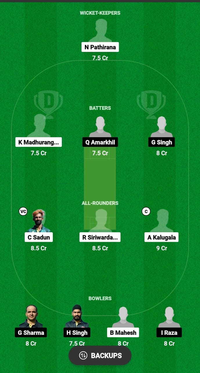 SLL vs NKG Dream11 Prediction 