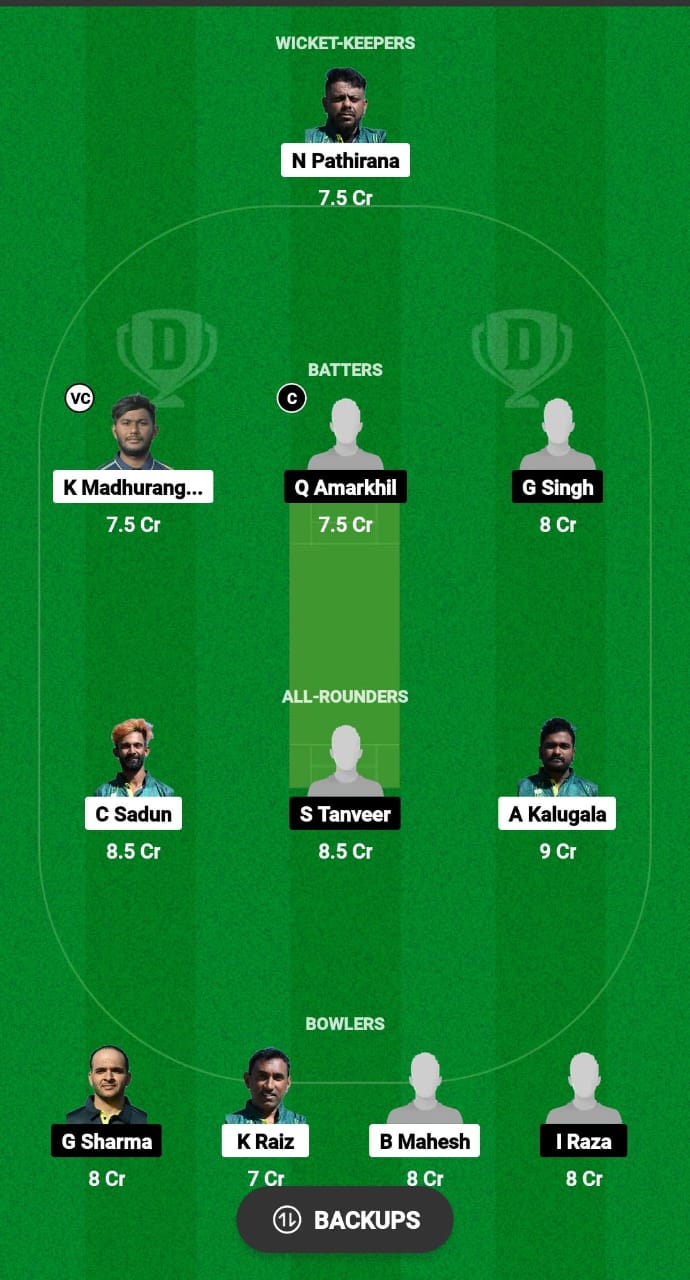 SLL vs NKG Dream11 Prediction 