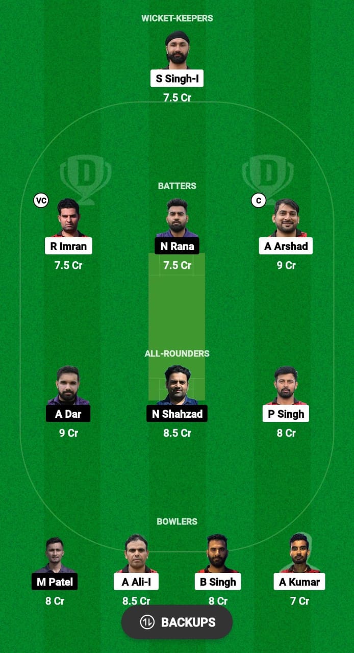 PNJ vs LCA Dream11 Prediction Fantasy Cricket Tips Dream11 Team ECSN Portugal T10 