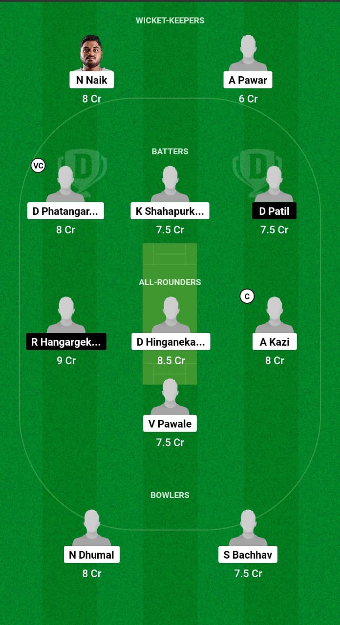 RJ vs CSK Dream11 Prediction Fantasy Cricket Tips Dream11 Team Maharashtra T20 Trophy