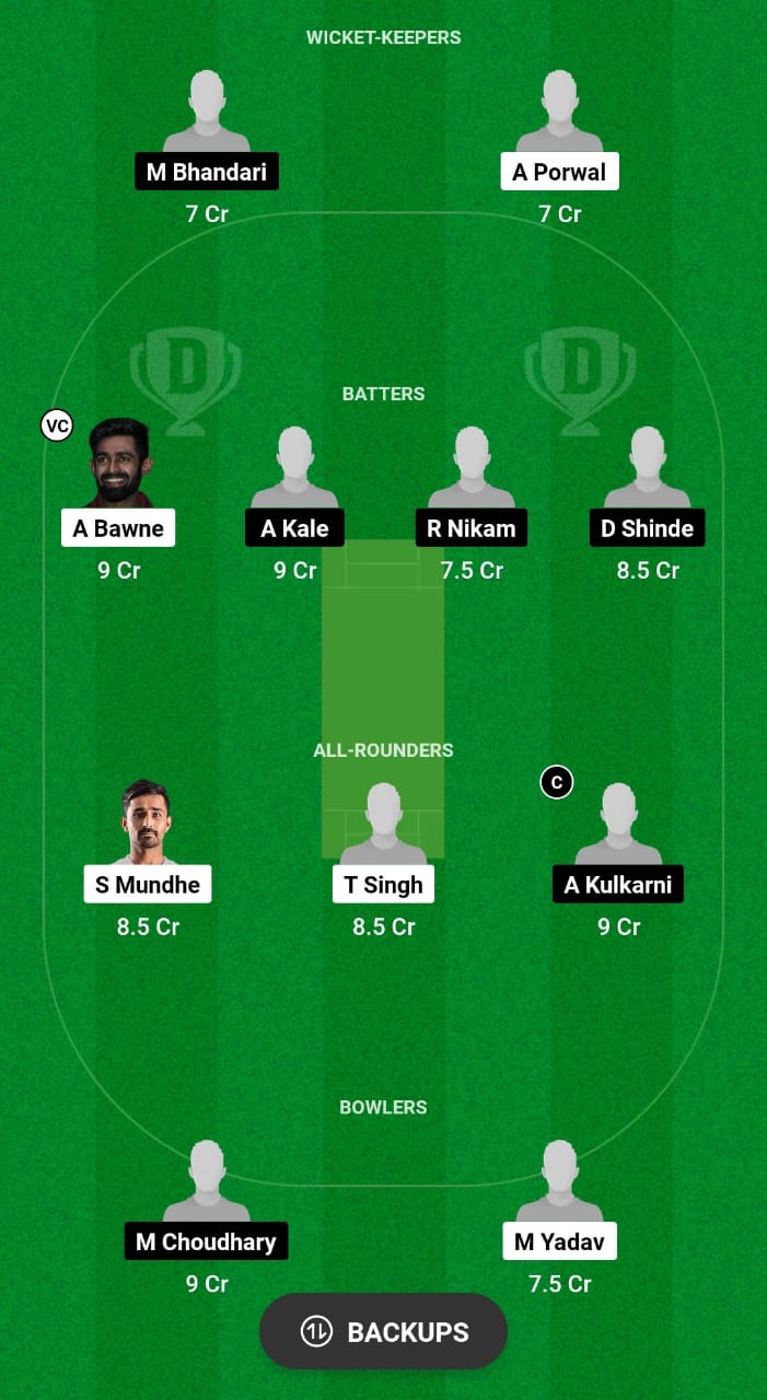 KT vs ENT Dream11 Prediction Fantasy Cricket Tips Dream11 Team Maharashtra T20 Trophy