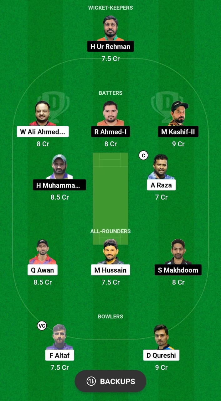 ARC vs DRAC Dream11 Prediction Fantasy Cricket Tips Dream11 Team UAE T10 ICCA