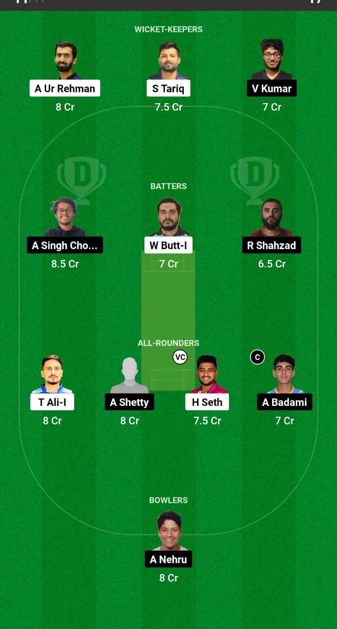 SMCK vs DCS Dream11 Prediction 