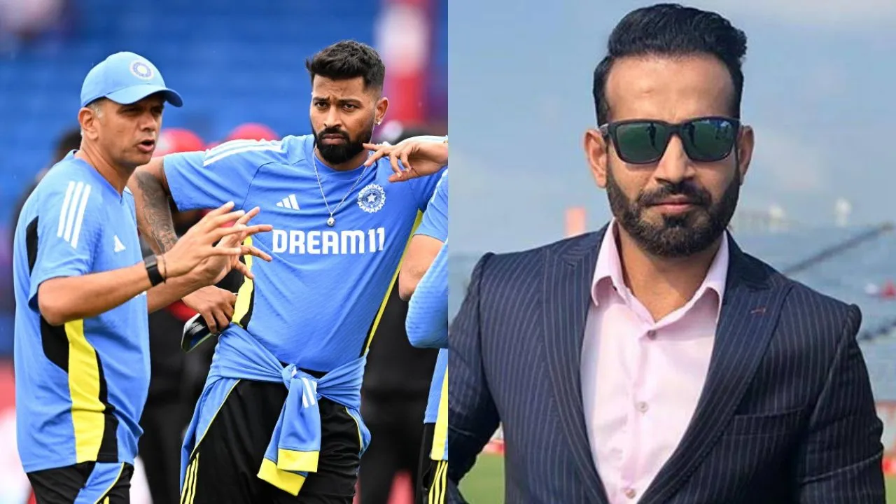 Hardik Pandya and Irfan Pathan