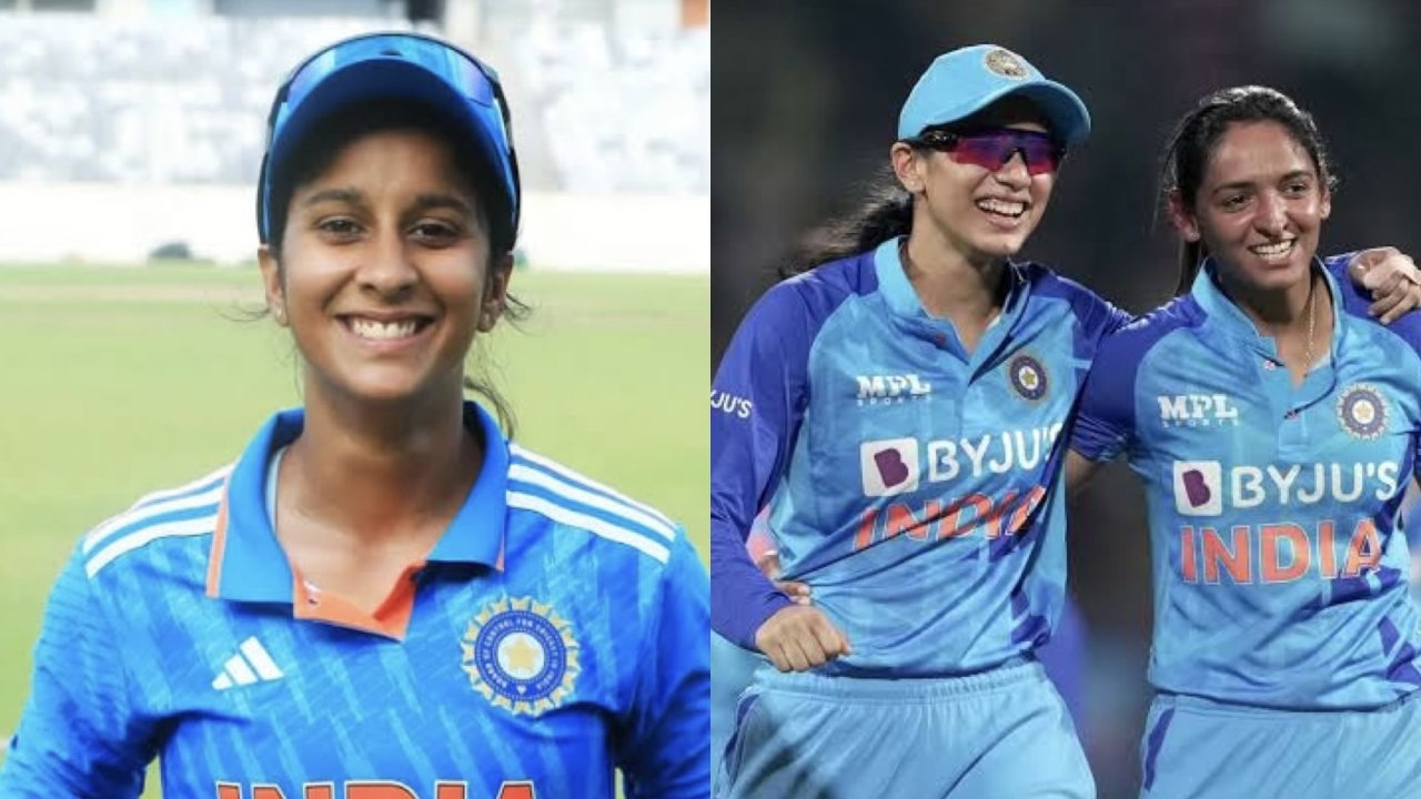 India Jemimah Rodrigues, Harmanpreet Kaur, and Smriti Mandhana