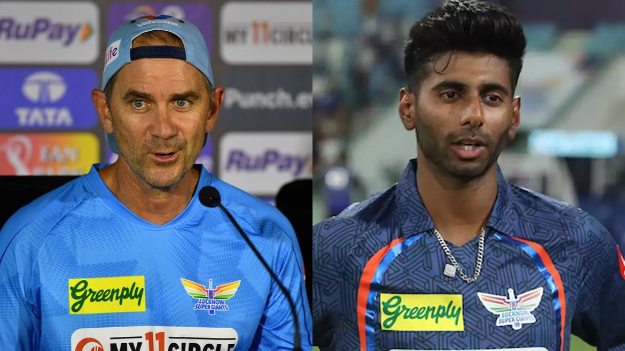 Justin Langer and Mayank Yadav