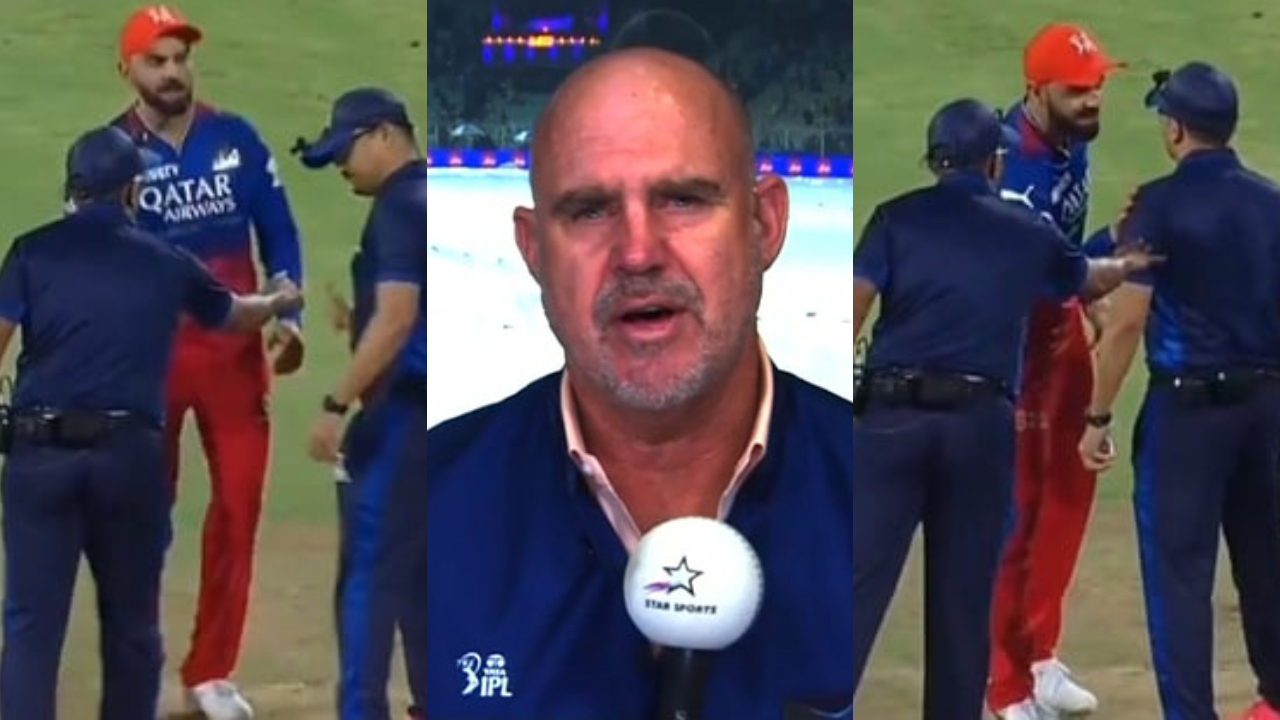 Virat Kohli and Matthew Hayden