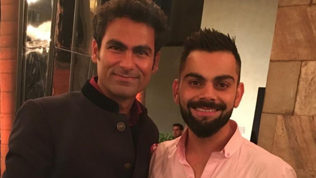 Virat Kohli and Mohammad Kaif