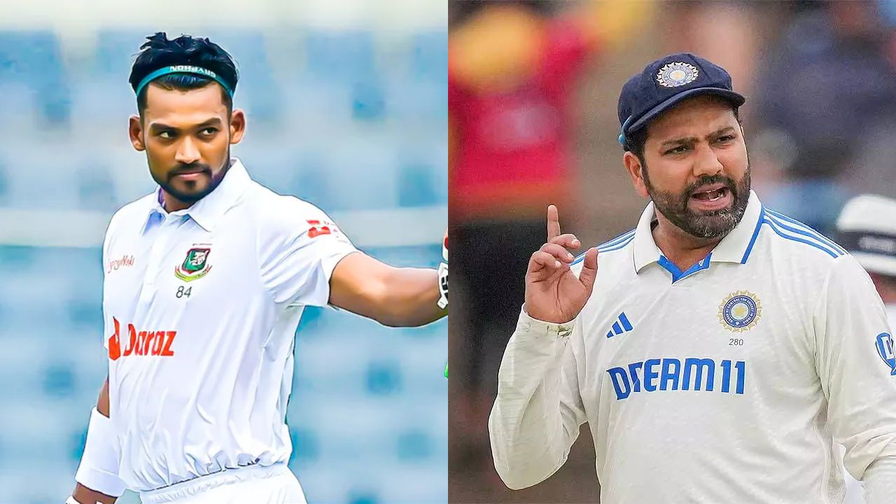 Najmul Hossain Shanto Rohit Sharma