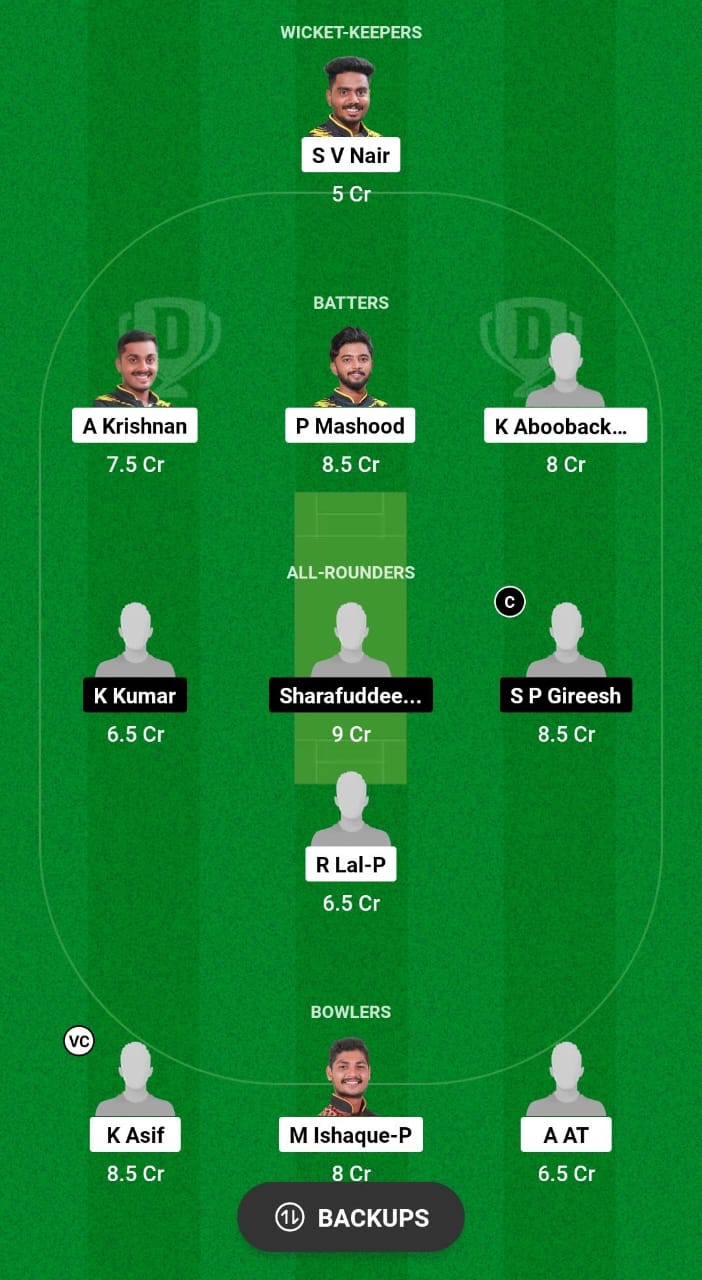MAP vs TRI Dream11 Prediction