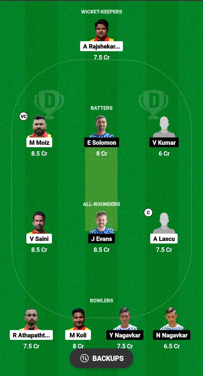 ROM vs ISL Dream11 Prediction Fantasy Cricket Tips Dream11 Team ICC T20 WC Europe Qualifier A 