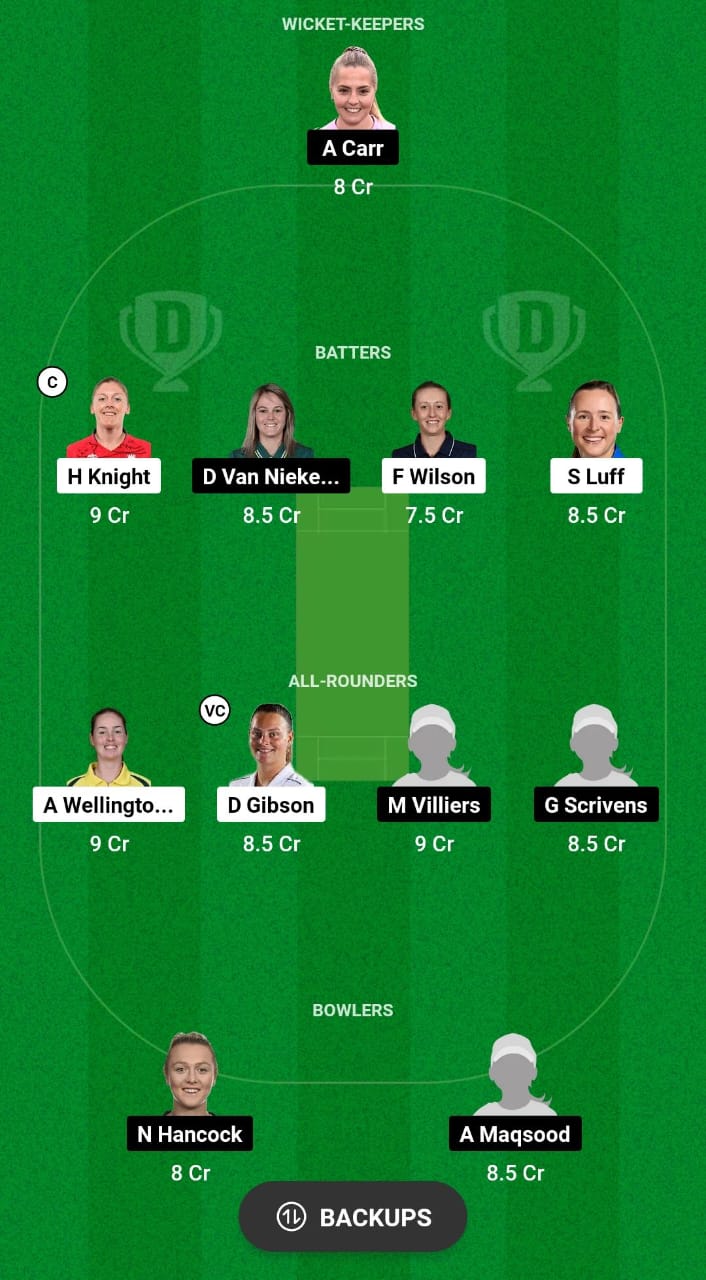 SUN vs WS Dream11 Prediction Fantasy Cricket Tips Dream11 Team English Women's Domestic T20