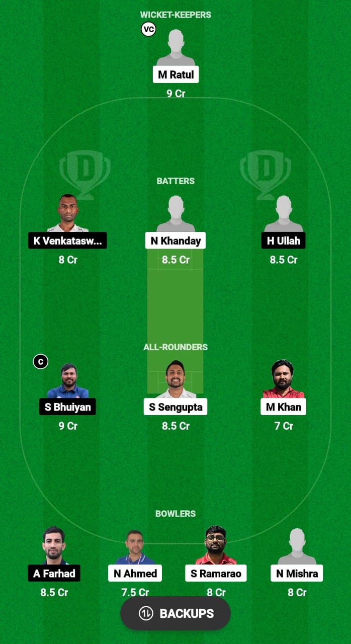 BRN vs BCC Dream11 Prediction Fantasy Cricket Tips Dream11 Team ECS T10 Czechia