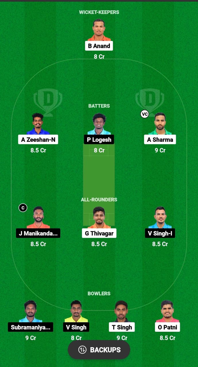 PAN vs LIO Dream11 Prediction Fantasy Cricket Tips Dream11 Team Pondicherry T20 Men