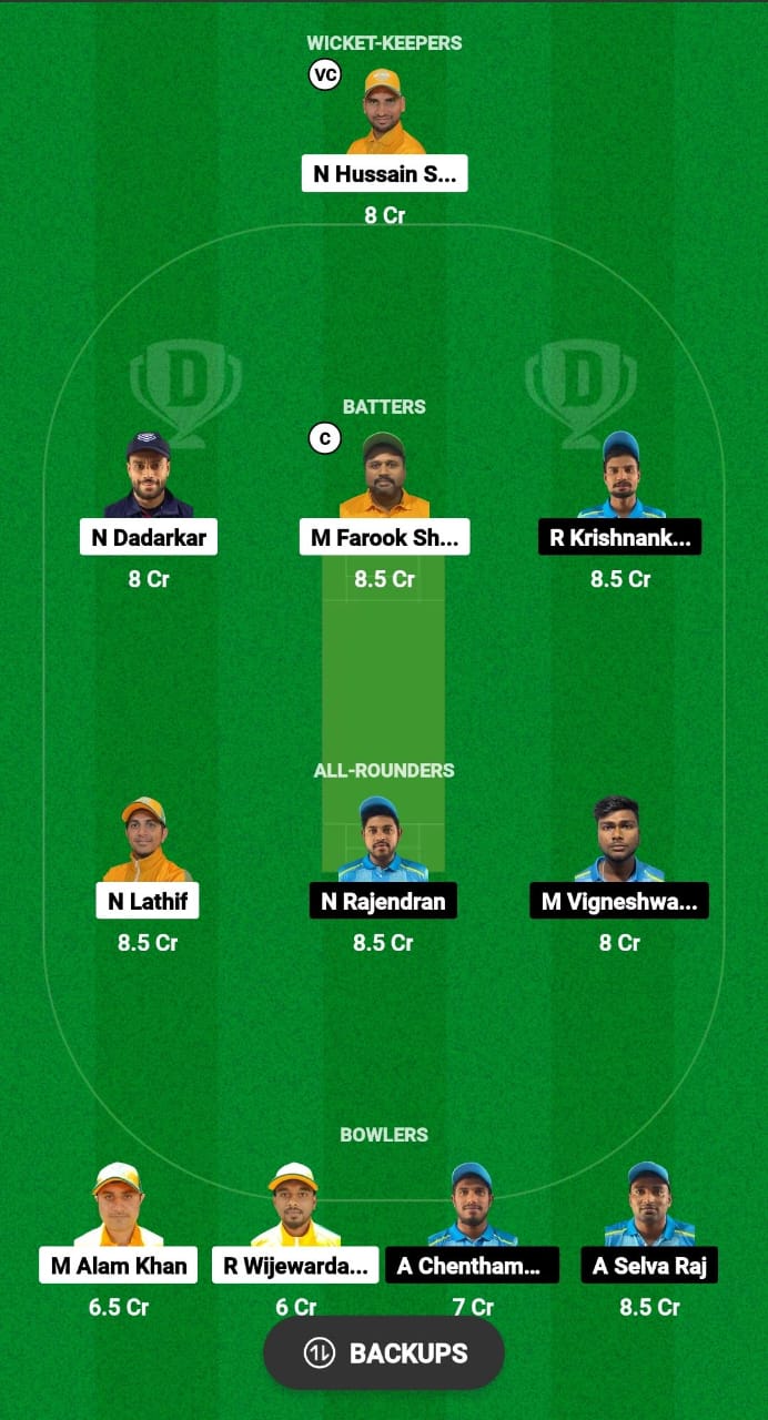 NCMI vs AEC Dream11 Prediction Fantasy Cricket Tips Dream11 Team Kuwait T10 Elite Cup