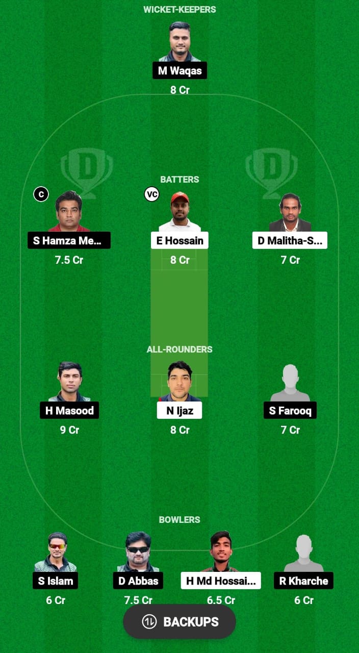 SGE vs ACT Dream11 Prediction Fantasy Cricket Tips Dream11 Team Malaysia T10 Grand Rumble Championship