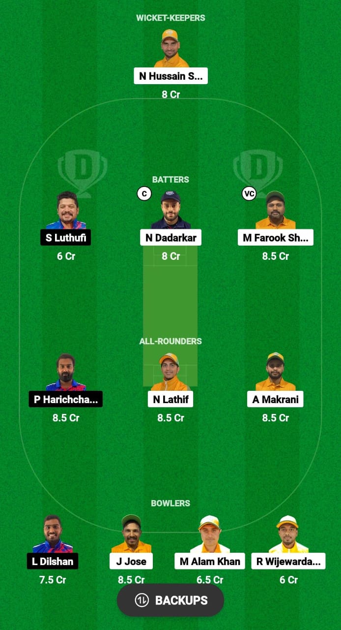 NCMI vs CECC Dream11 Prediction Fantasy Cricket Tips Dream11 Team Kuwait T10 Elite Cup