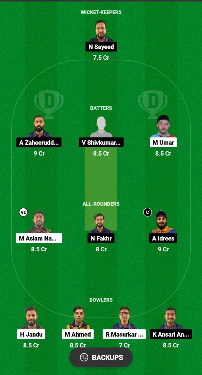 ALH vs STA Dream11 Prediction Fantasy Cricket Tips Dream11 Team Kuwait T10 Elite Cup 