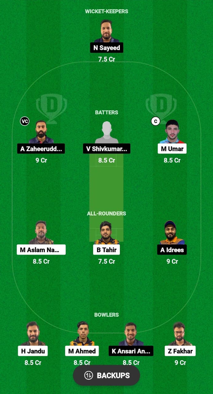 ALH vs STA Dream11 Prediction Fantasy Cricket Tips Dream11 Team Kuwait T10 Elite Cup 