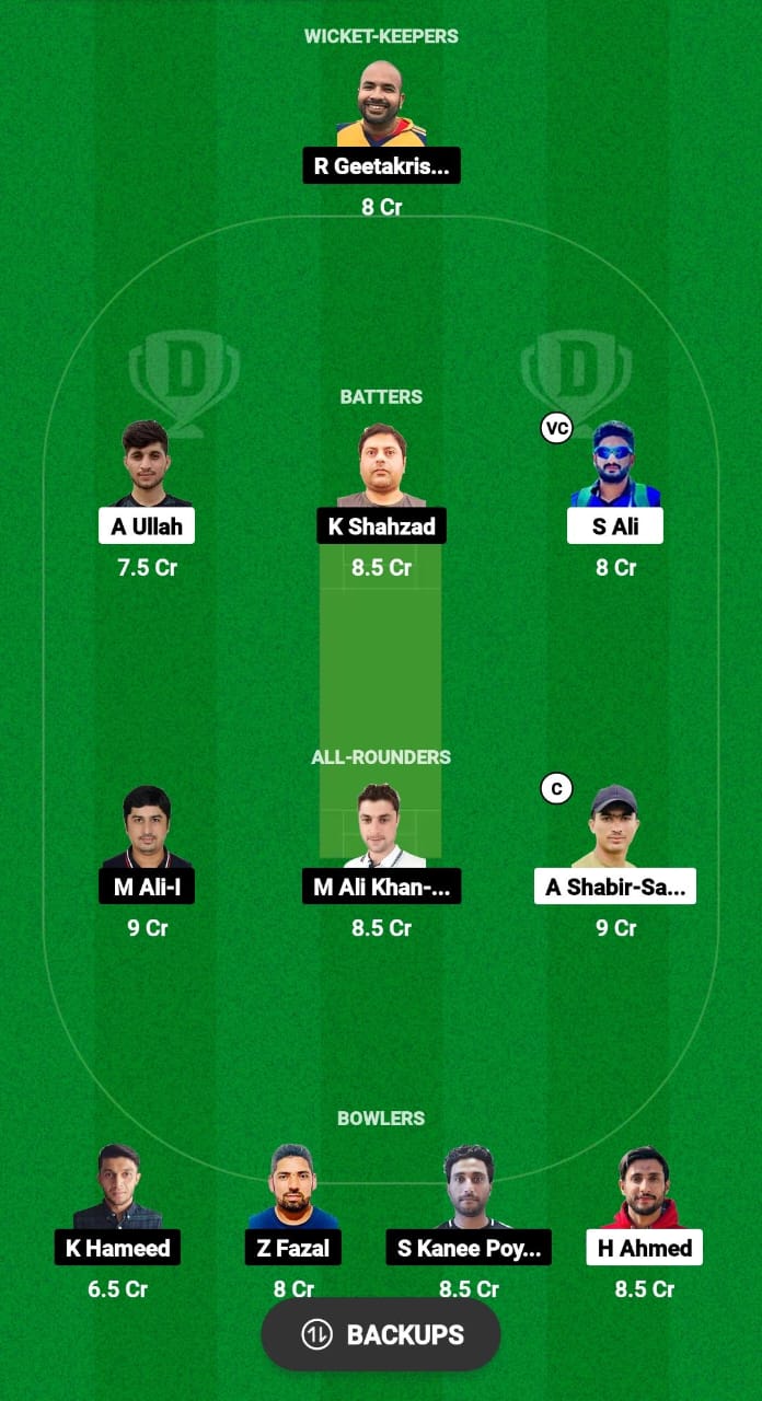 SSF vs KLZ Dream11 Prediction Fantasy Cricket Tips Dream11 Team Malaysia T10 Grand Rumble Championship