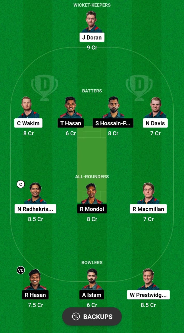 TAS vs BN-A Dream11 Prediction Fantasy Cricket Tips Dream11 Team Australian T20 Top End Series