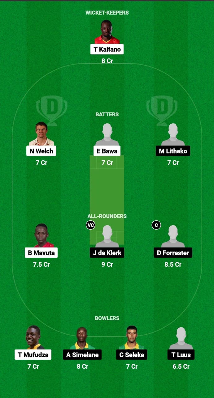 ZIM-E vs SA-E Dream11 Prediction Fantasy Cricket Tips Dream11 Team South Africa Emerging Tour of Zimbabwe