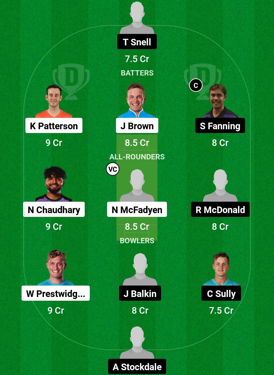 NSB vs TMB Dream11 Prediction Fantasy Cricket Tips Dream11 Team Australian T20 Max Men
