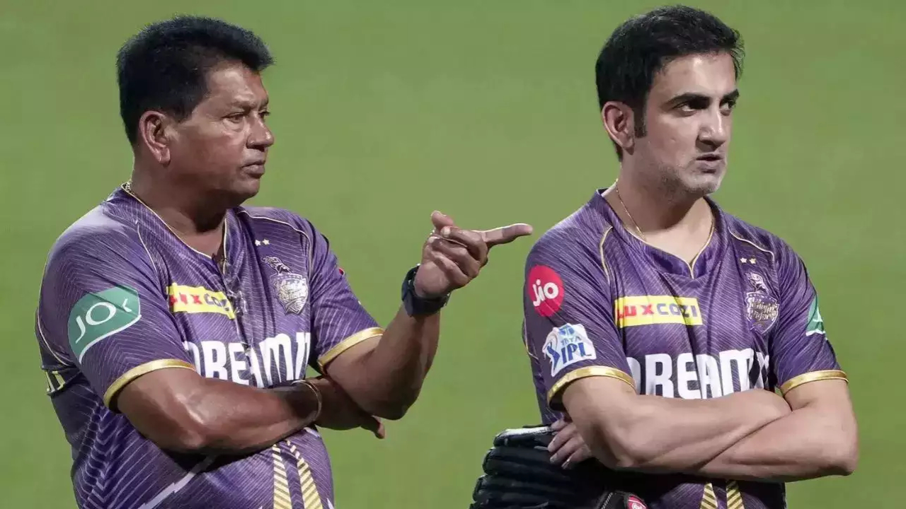 Chandrakant Pandit and Gautam Gambhir