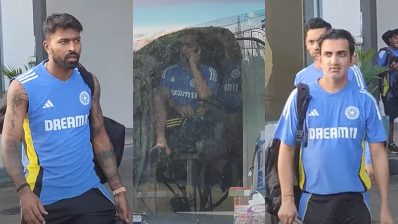 Gautam Gambhir and Hardik Pandya