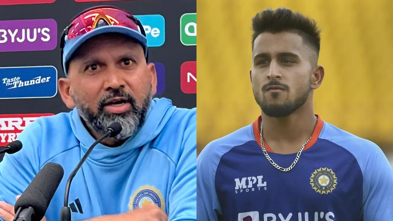 Umran Malik and Paras Mhambrey