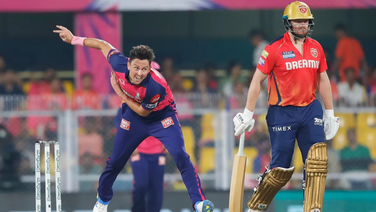 Trent Boult of Rajasthan Royals