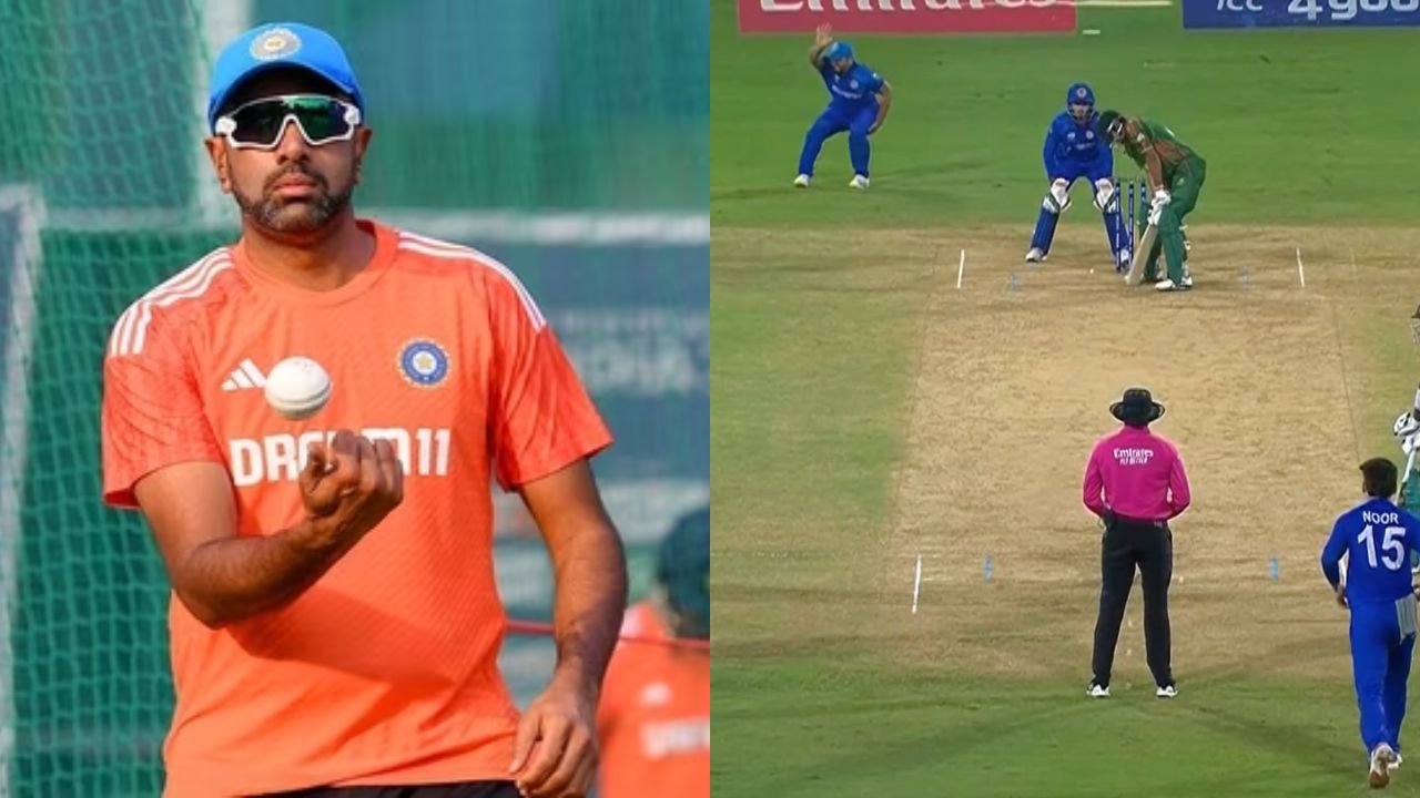 Ravichandran Ashwin and Gulbadin Naib