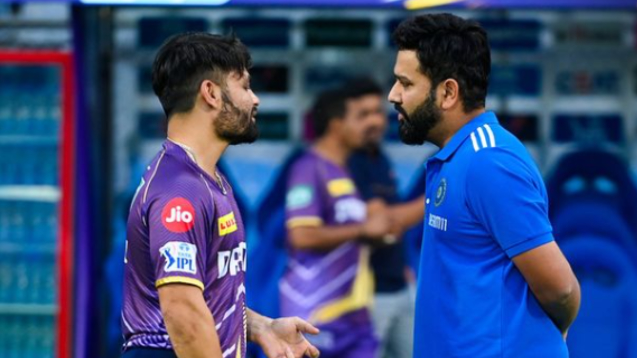 Rinku Singh and Rohit Sharma