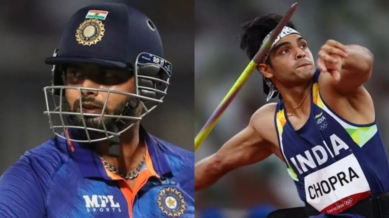 Rishabh Pant Neeraj Chopra