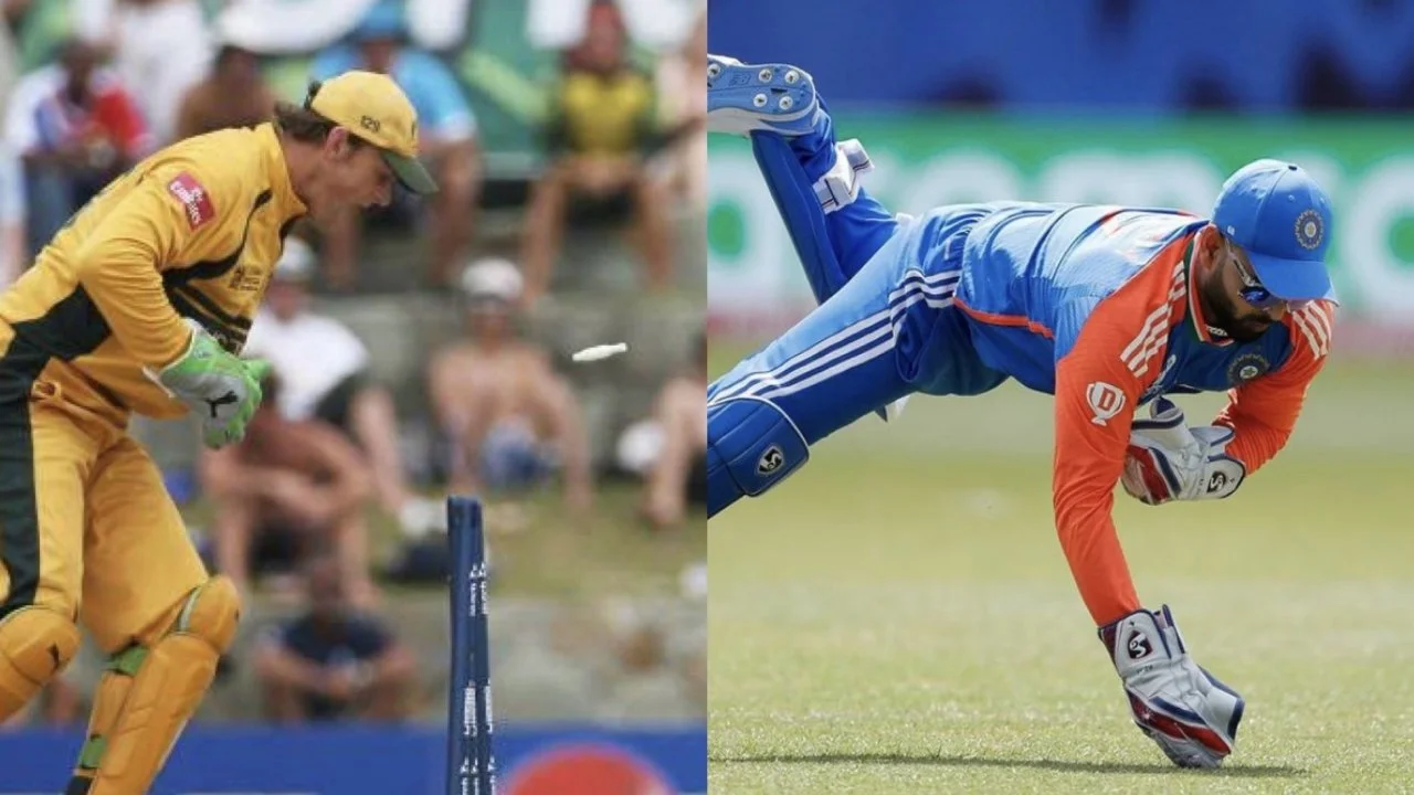 Rishabh Pant and Adam Gilchrist