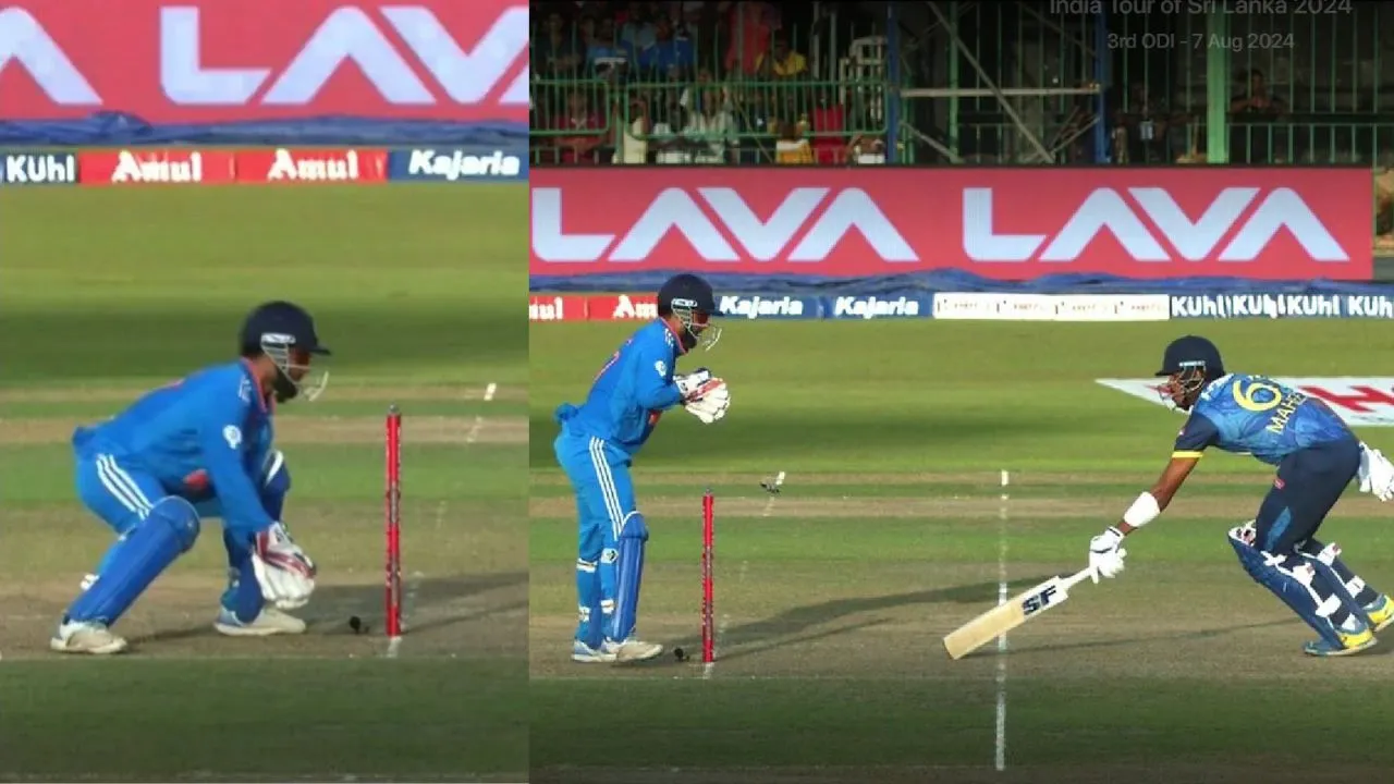 Rishabh Pant blunder behind the stumps