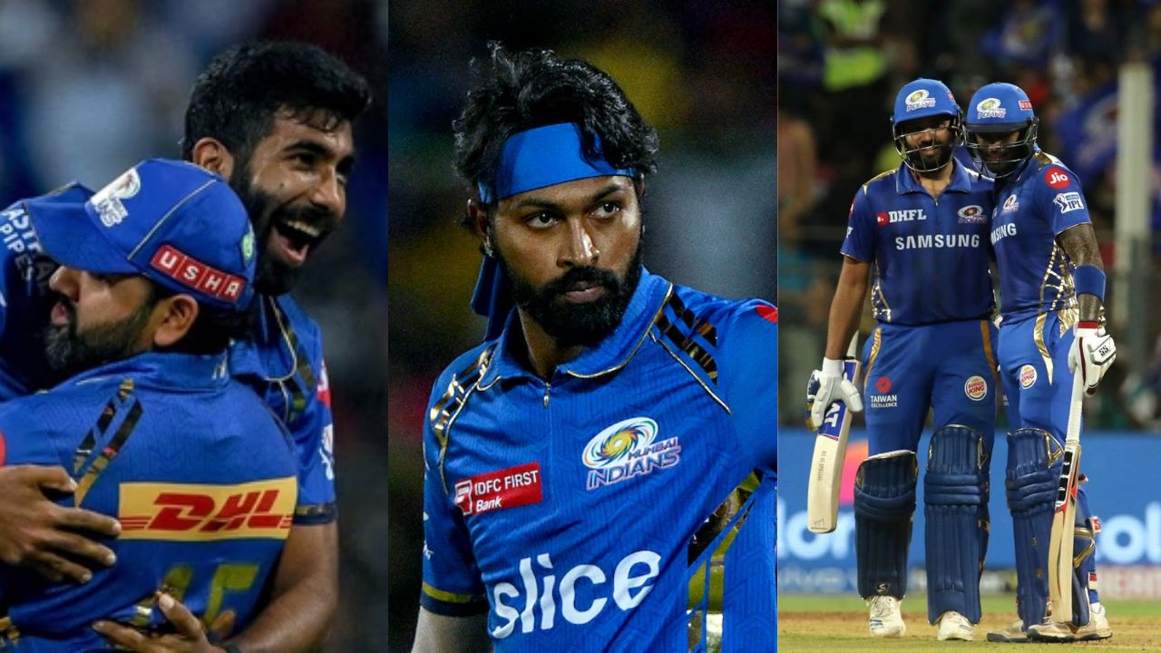 Hardik Pandya Rohit Sharma Jasprit Bumrah Suryakumar Yadav Mumbai Indians