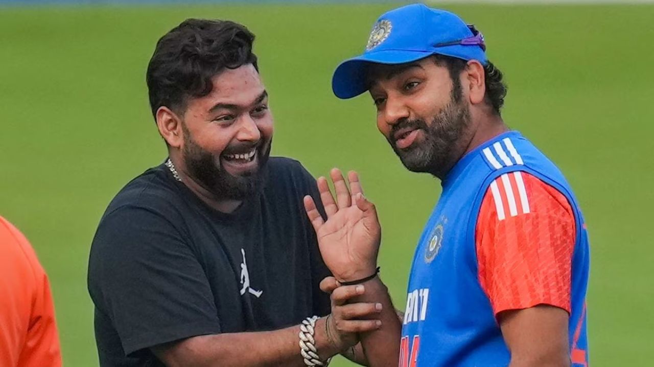Rohit Sharma and Rishabh Pant