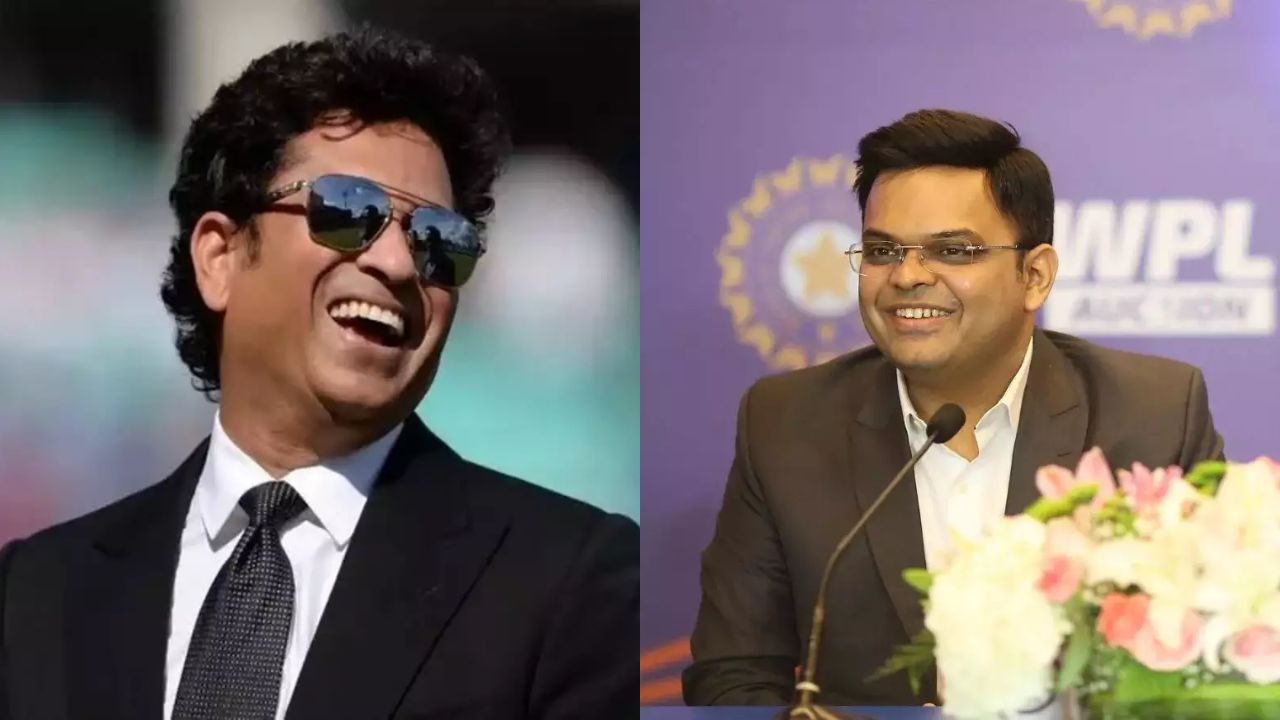Sachin Tendulkar Jay Shah