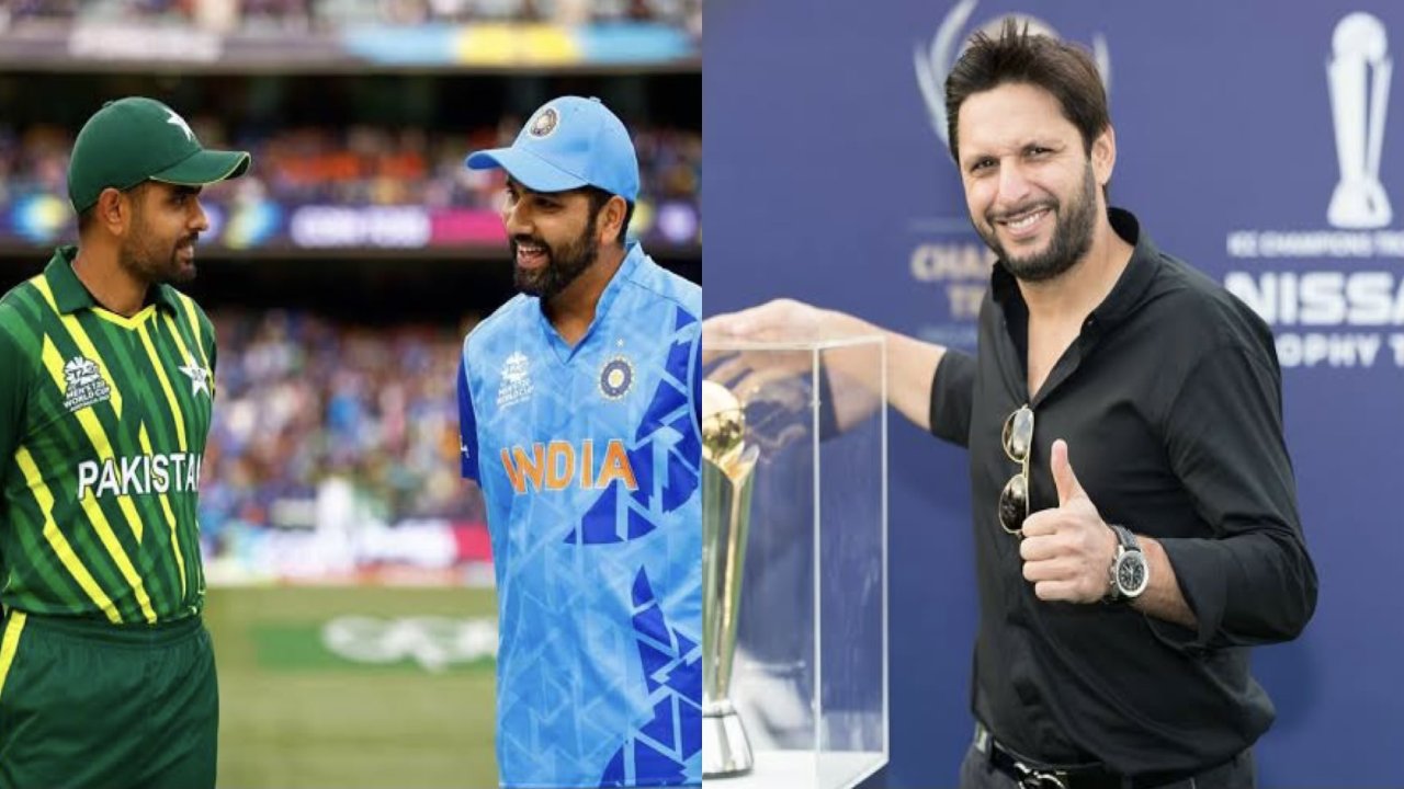 ICC Champions Trophy 2025, Shahid Afridi, India vs Pakistan