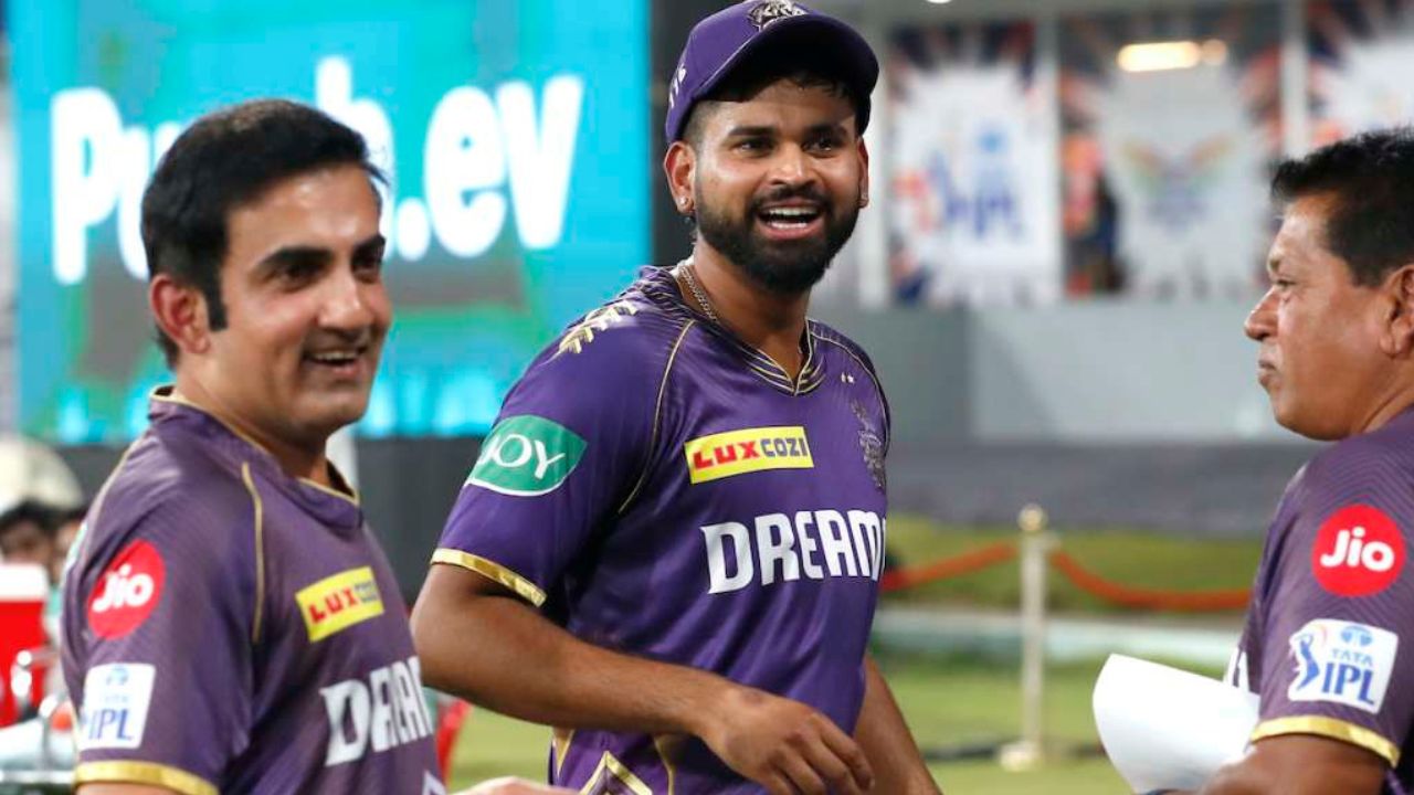 Shreyas Iyer and Gautam Gambhir