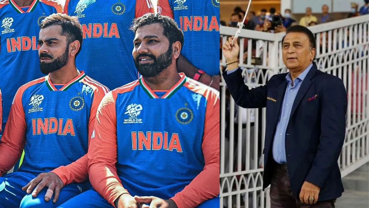 Virat Kohli Rohit Sharma and Sunil Gavaskar