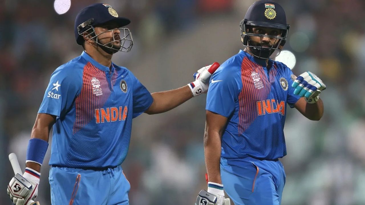 Suresh Raina and Rohit Sharma