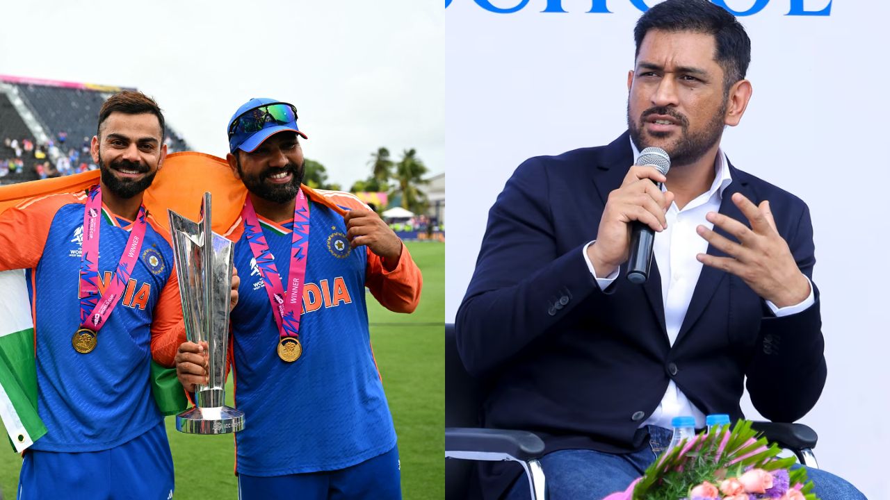 Virat Kohli Rohit Sharma MS Dhoni