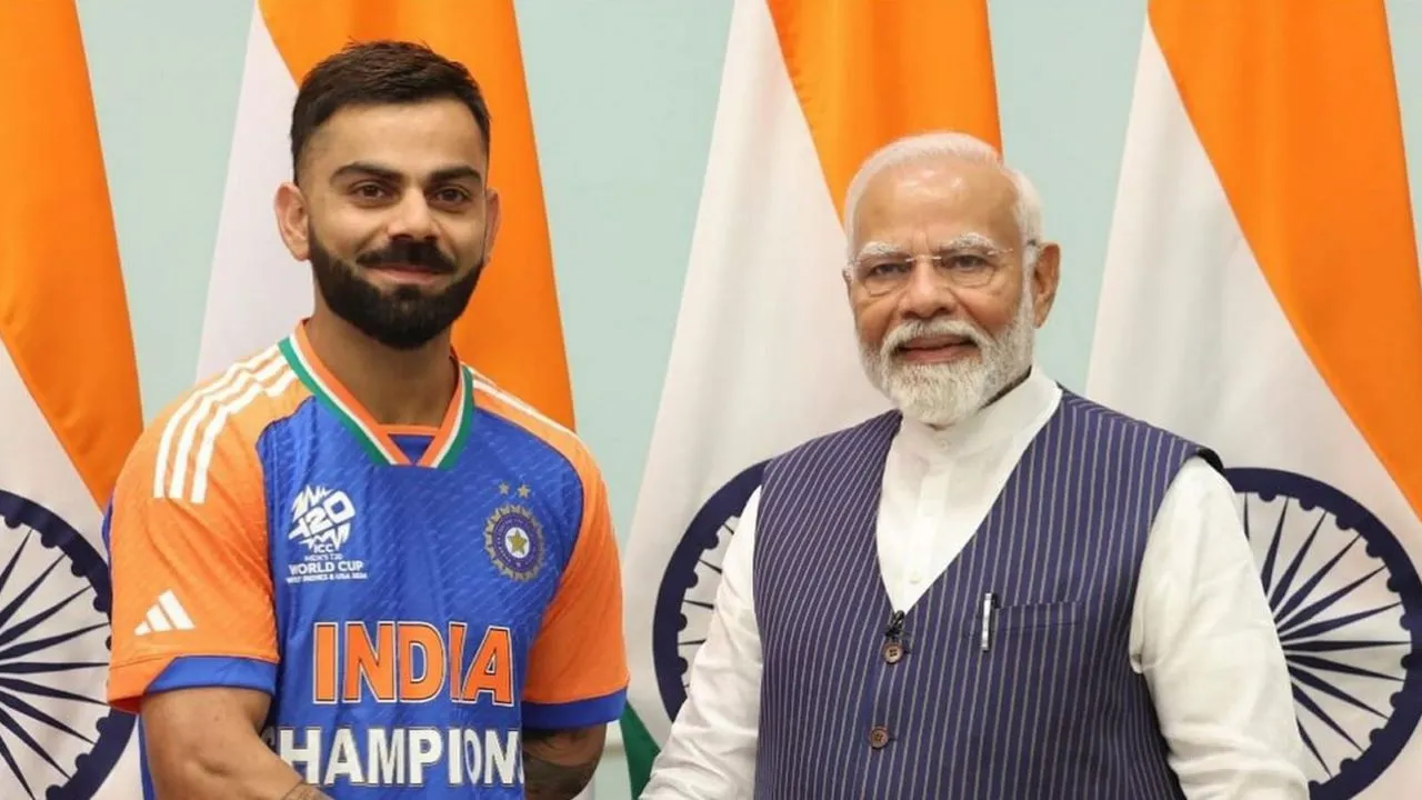 Virat Kohli - PM Narendra Modi