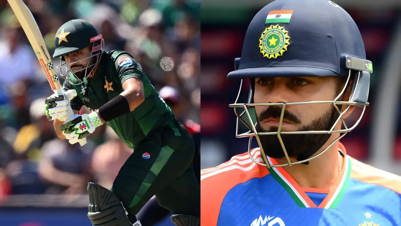 Babar Azam and Virat Kohli