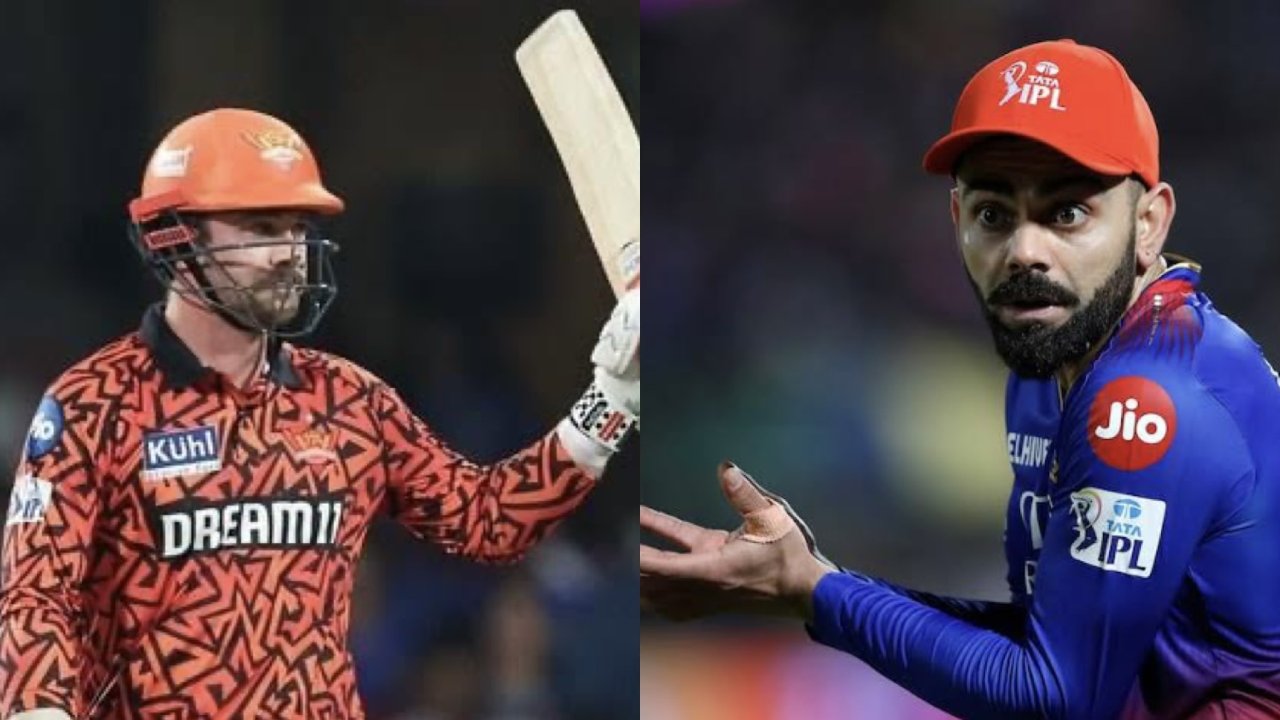 Travis Head and Virat Kohli