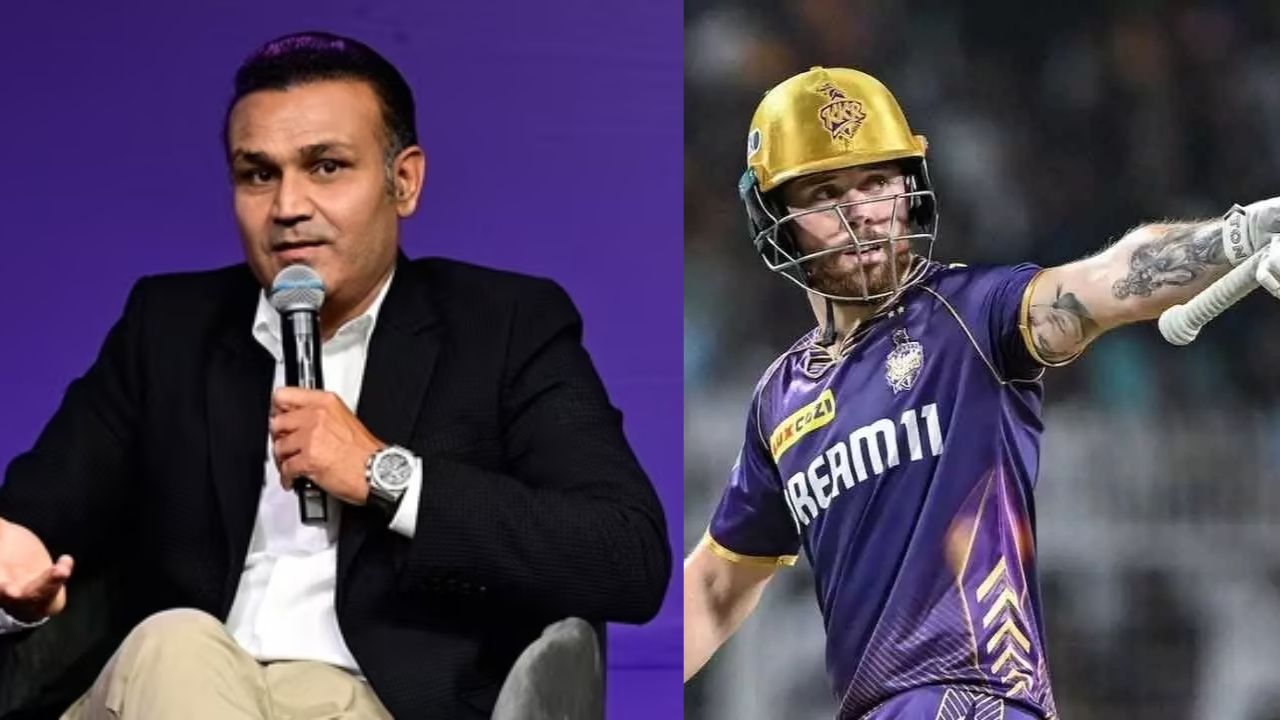Virender Sehwag and Phil Salt