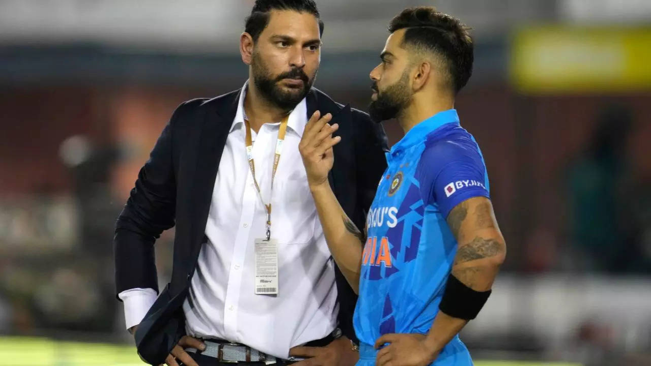 Yuvraj Singh and Virat Kohli